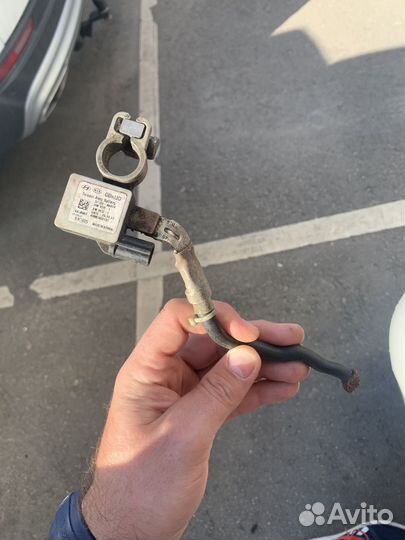 Клемма акб аккумулятора минусовая Ceed 2 JD i30