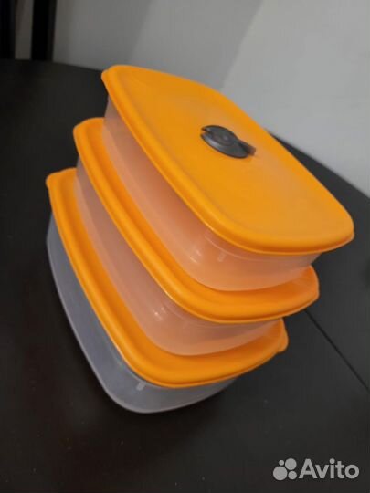 Контейнеры пищевые набор 3 шт