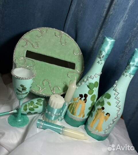 Свадебные аксессуары на стол