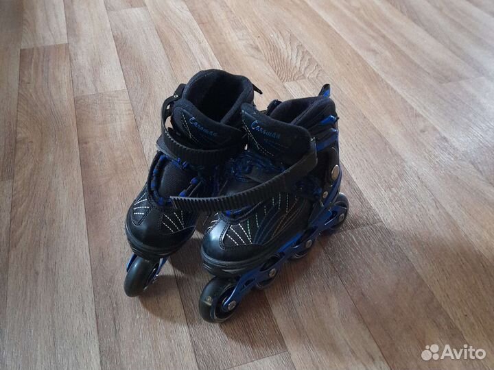 Роликовые коньки детские с защитой