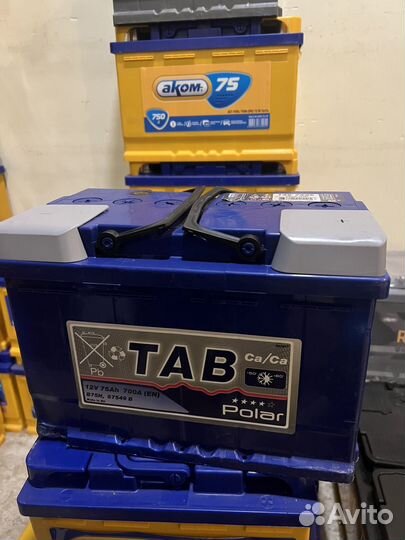 Аккумулятор tab 75 ач