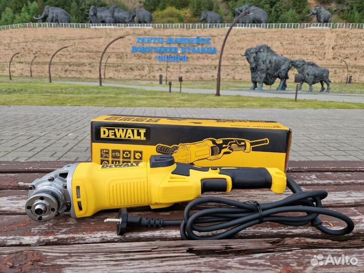 Ушм DeWalt 4075 125мм 1600W (Аналог)