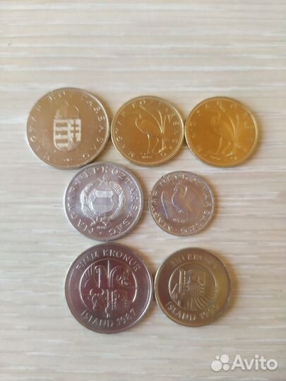 Монеты стран Европы