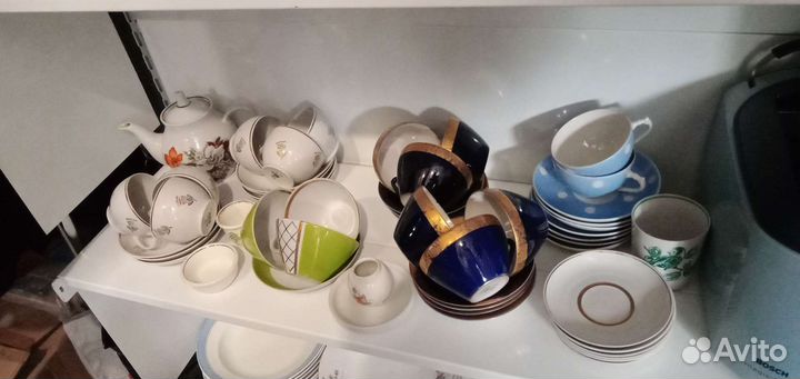 Сервизы,чашки, блюдце