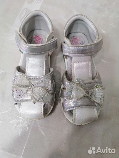 Сандали для девочки размер 30