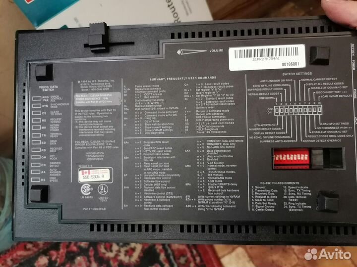 Модем Courier Us Robotics