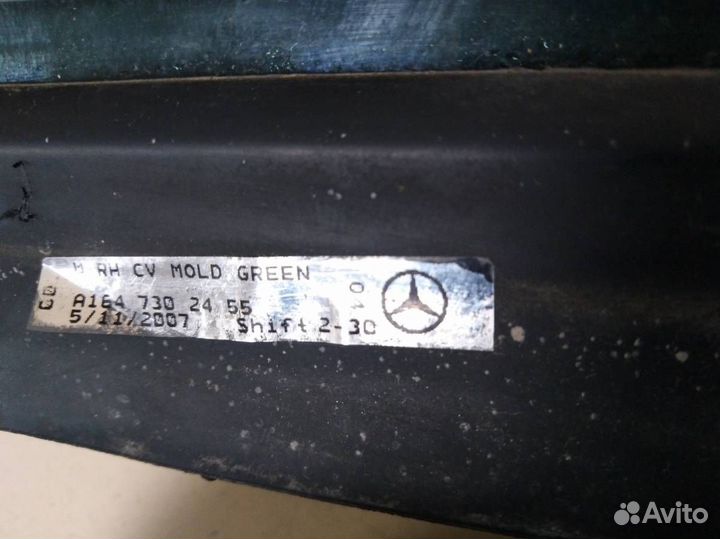 Стекло двери задней правой форточка Mercedes-Benz