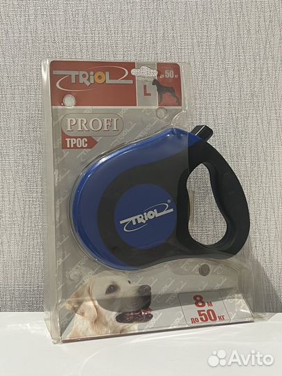 Рулетка для собак (8м, 50кг, трос)