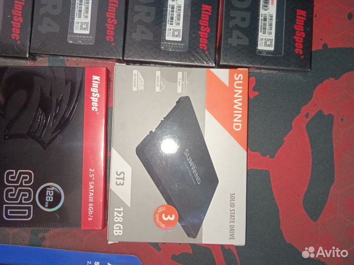 Оперативная память ddr4 8gb, Ссд 128