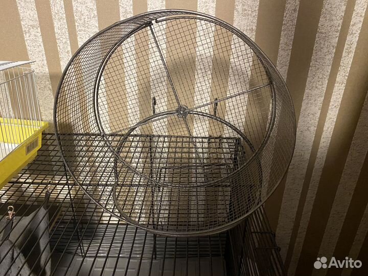 Колесо для грызунов металлическое