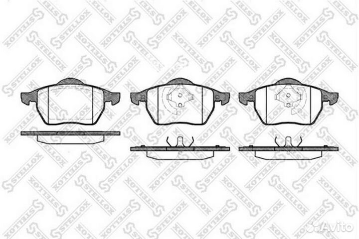 Stellox 401020BSX 401 020B-SX колодки дисковые п