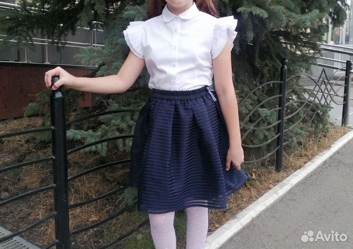 Блузка школьная 146