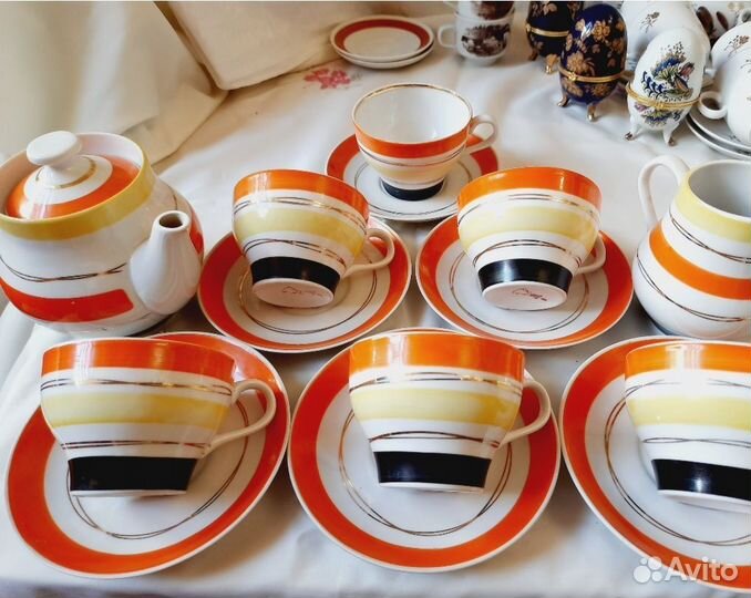 Сервиз чайный Дулево, ГДР