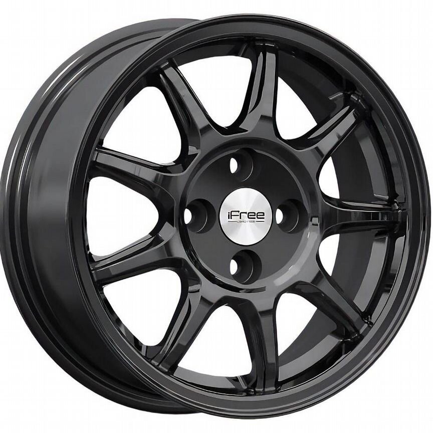 Диски iFree Эвил 5.5x14 4x98 ET35 D58.6 BK