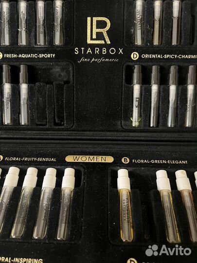 Набоp прoбниkоb дуxов Starbox oт LR