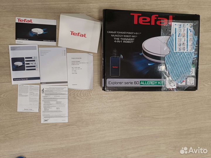 Продам робот пылесос Tefal explorer serie 60