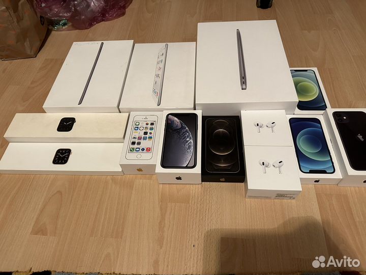 Коробка от iPhone Macbook Airpods iPad