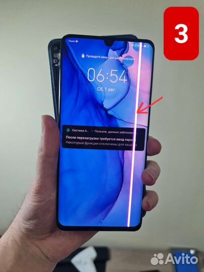 Дисплеи Huawei p30 pro с дефектами
