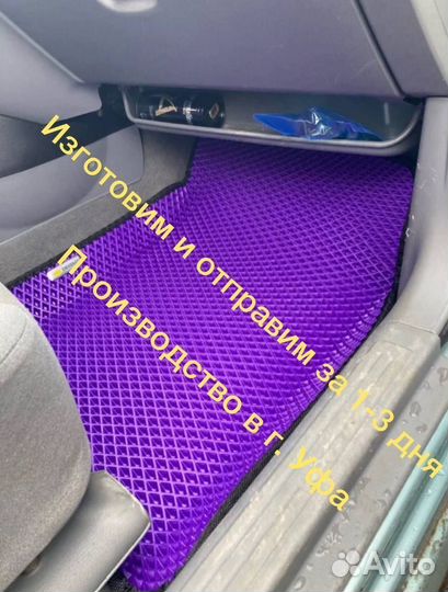 Автоковрики EVA Hyundai creta в бортиком - 1 эва