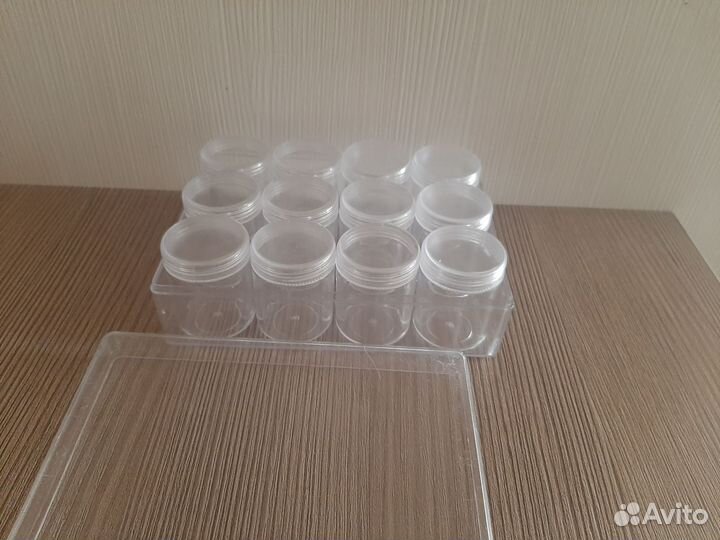 Контейнер для бисера (12 баночек)