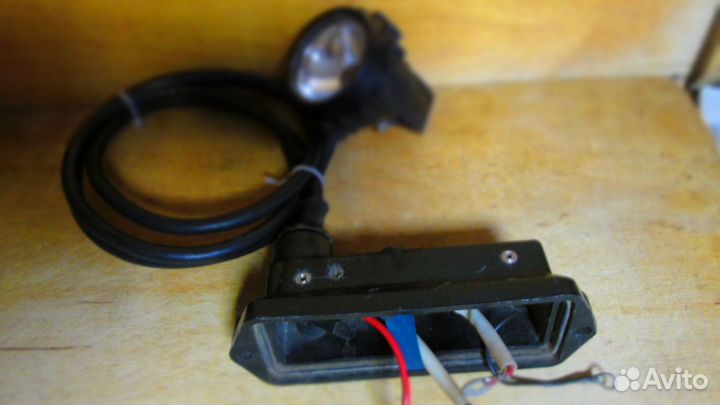 Фонарь шахтёрский, 2 зар.устр. и запчасти