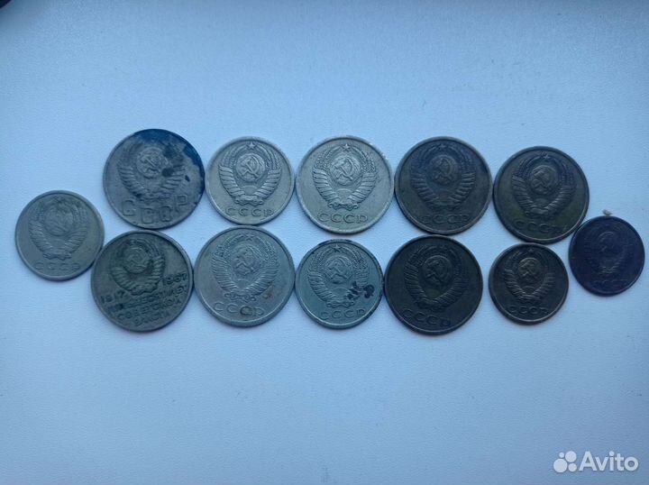 Монеты СССР разных эпох