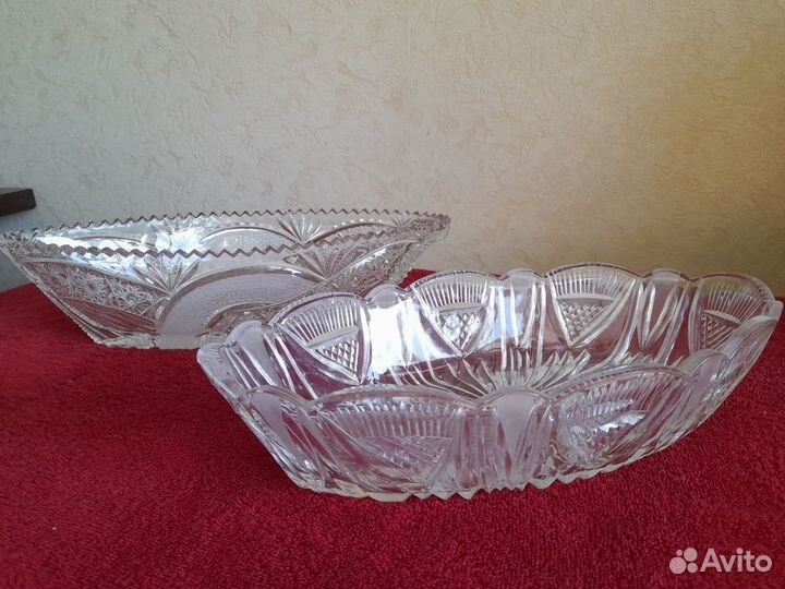 Хрустальные салатницы