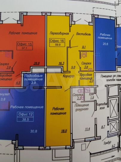 Торговая площадь, 59.9 м²