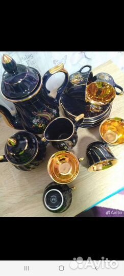 Сервиз cobalt СССР