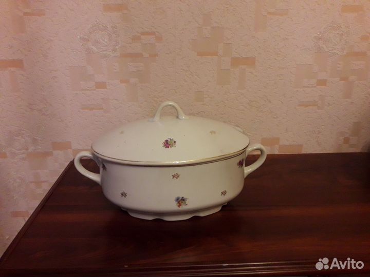 Супница фарфор СССР