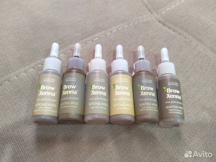 Хна для бровей brow henna