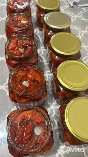 Вяленые помидоры, чернослив