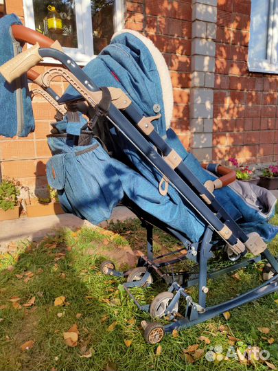 Детские санки коляска ника 7-8к