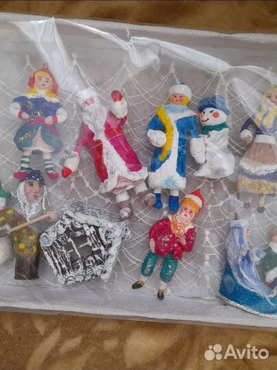 Новогодние игрушки ручной работы