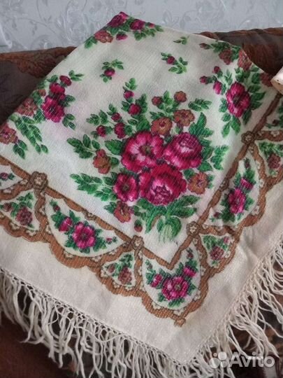 Платок шерсть СССР