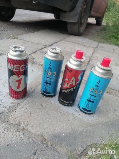 Газовый баллончик туристический