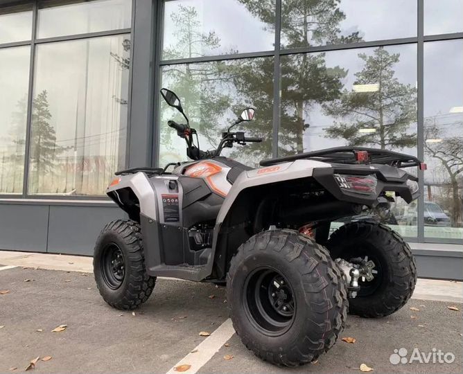 Квадроцикл Loncin TRV350 Pro черно-серый