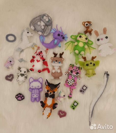 Фигурки из бисера на заказ