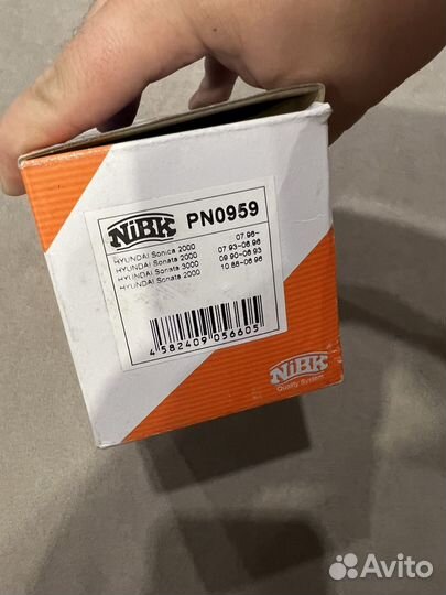 Колодки задние тормозные Nibk