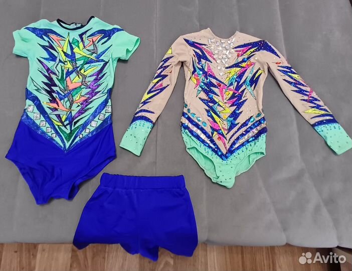 Купальник для спортивной аэробики 116-122см