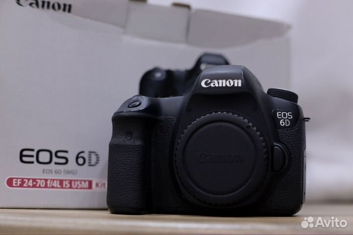 Фотоаппарат canon eos 6d