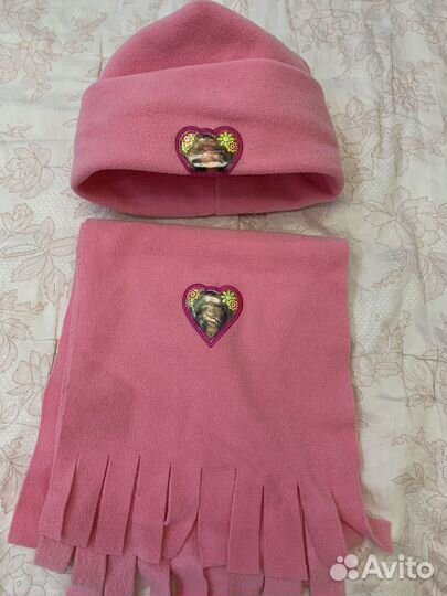 Комплект шапка, шарф