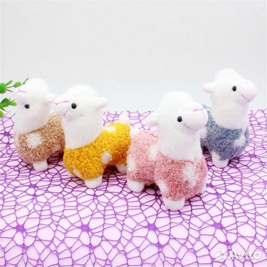 Брелок/мягкая игрушка альпака