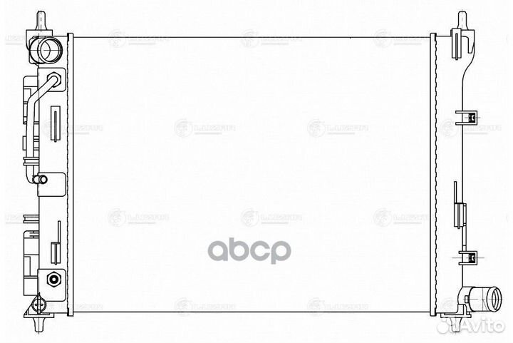 Радиатор основной Радиатор основной Hyundai