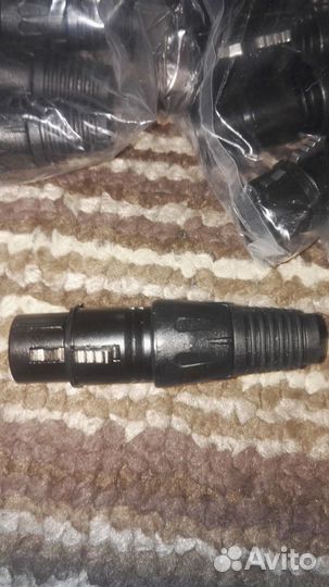 Разъем XLR (кэнон) мама,папа