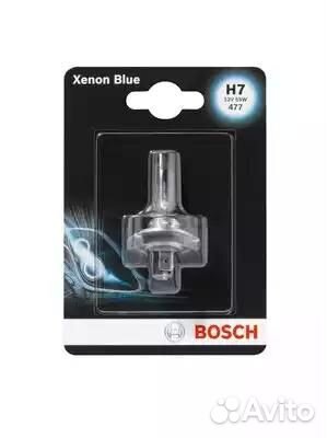 Лампа галогеновая головного света h7 px26d xenon blue 12v 55w блистер 1шт