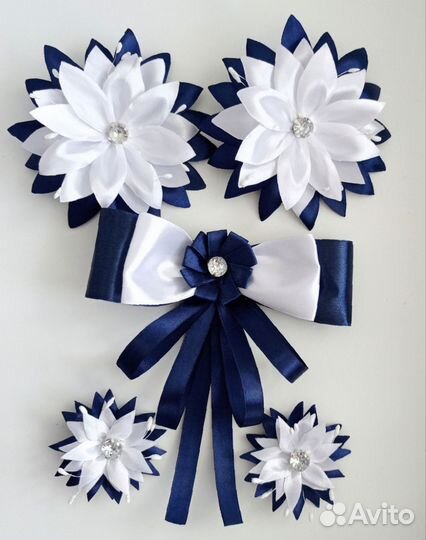 Бантики на резинке, заколке