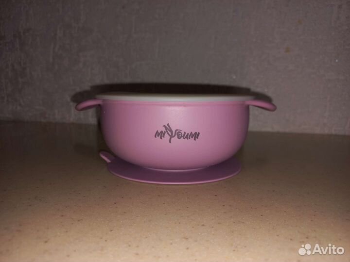 Силиконовая тарелка детская