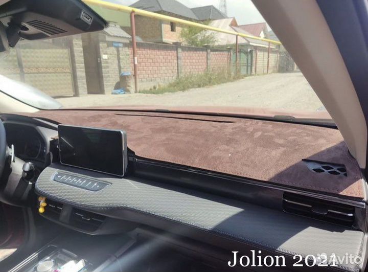 Премиум накидка на панель из Алькантары