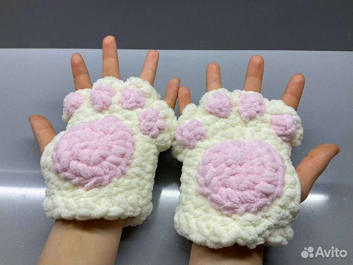 Перчатки кошачьи лапки